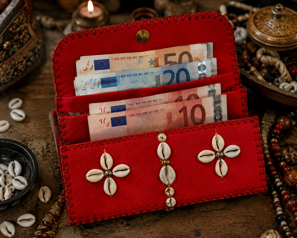 Portefeuille magique : rituel spirituel d'abondance et prospérité